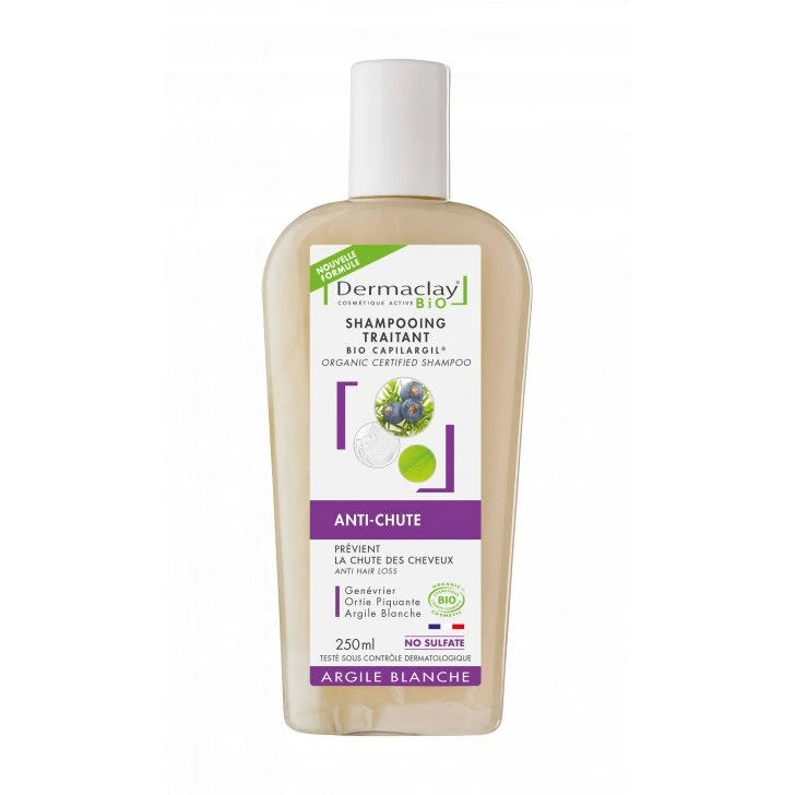 Dermaclay Shampooing Anti-Chute Bio 250ml