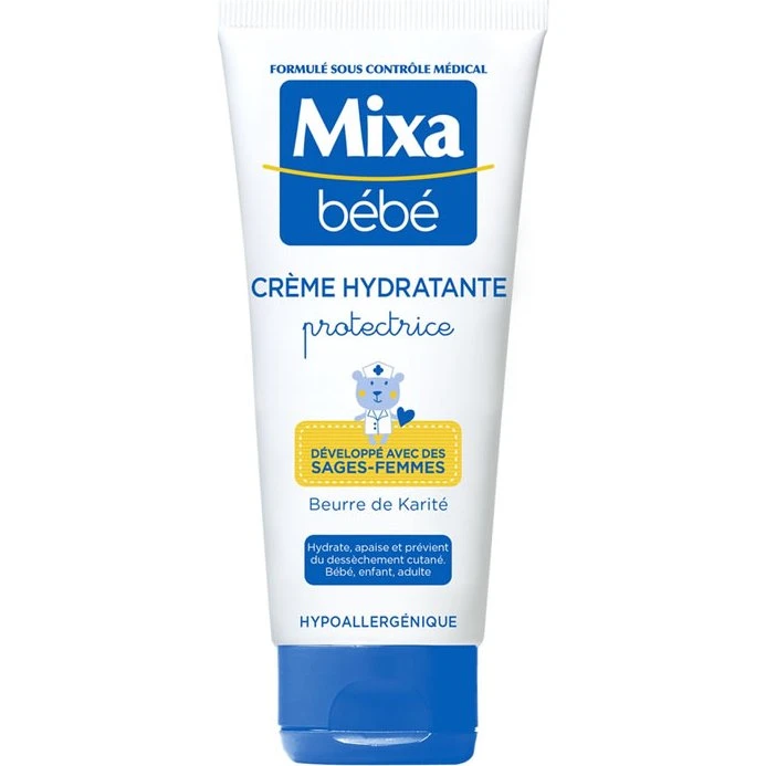 MIXA Bébé Crème Hydratante Protectrice 100ml