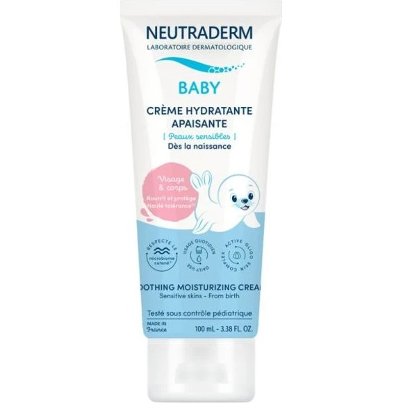 Neutraderm Baby Crème Hydratante Apaisante 100 ml