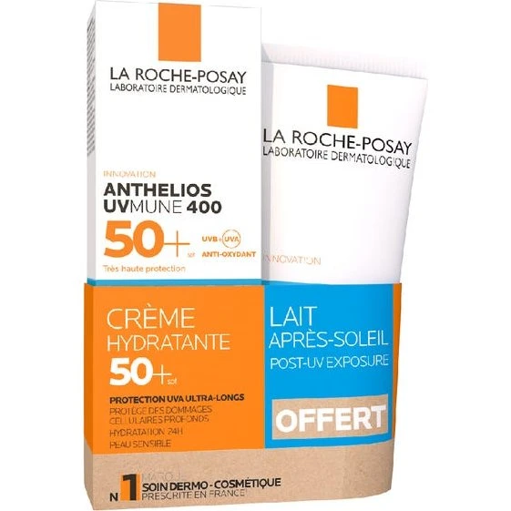 La Roche-Posay Anthelios UVMune 400 Crème Solaire Visage SPF 50+ 50 ml
