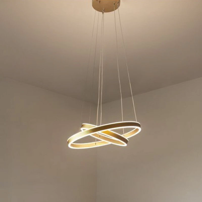 SLV One Double Suspension LED Laiton Ø 60 cm
