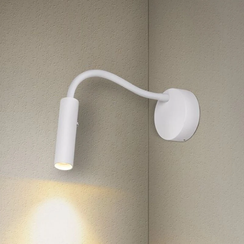 SLV Karpo Goose Applique Murale LED Blanche à Bras Flexible