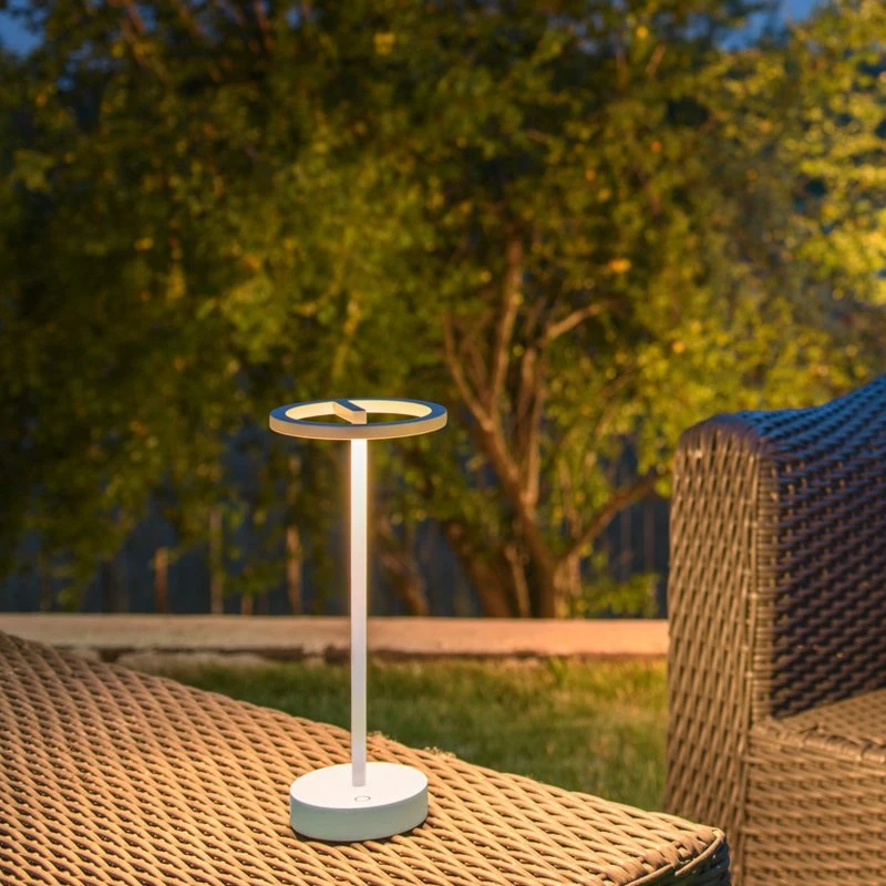 SLV Vinolina One Lampe de Table Portable Blanche IP54