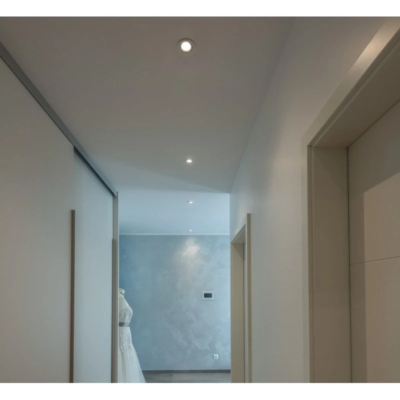 SLV Projecteur encastré LED New Tria, rond, blanc, 3000K, 38°