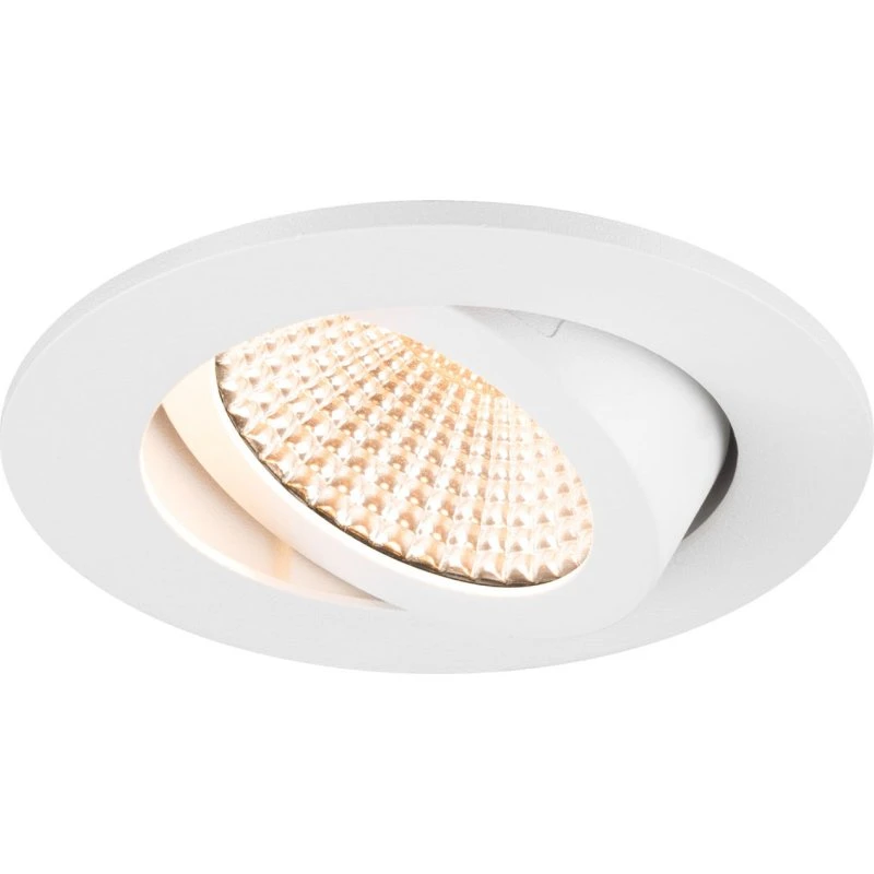 SLV New Tria Projecteur Encastré LED Rond Blanc 2700K 60°