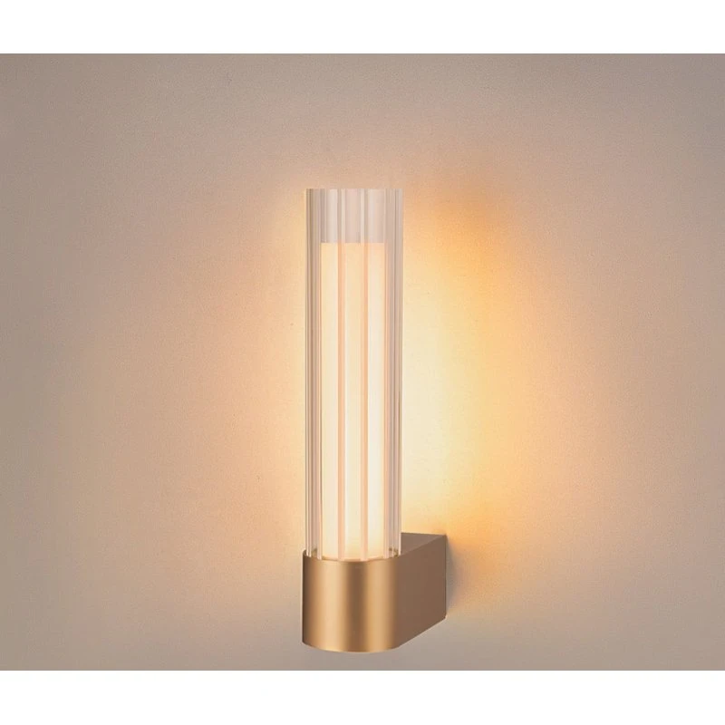 Applique murale LED SLV Lygant single, Laiton, IP44
