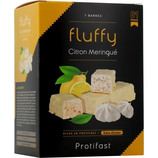 Protifast Barre Fluffy Chocolat Praliné 7 barres