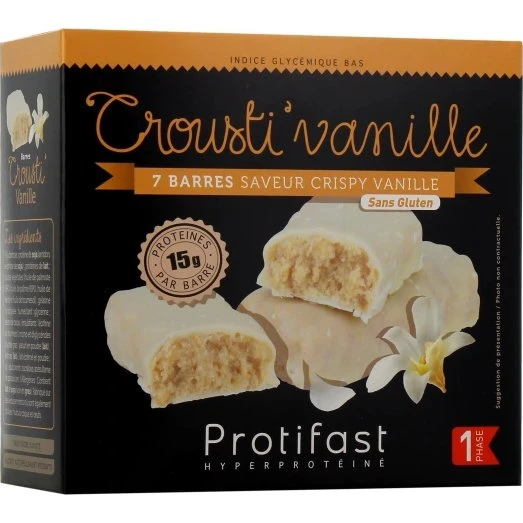 Protifast Barres Crousti Pistache Hyperprotéinées