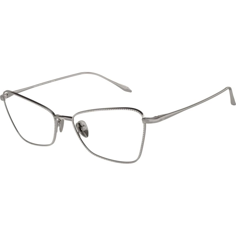 Giorgio Armani AR5140 3010 - Montures Optiques Cat Eye en Acier Gris