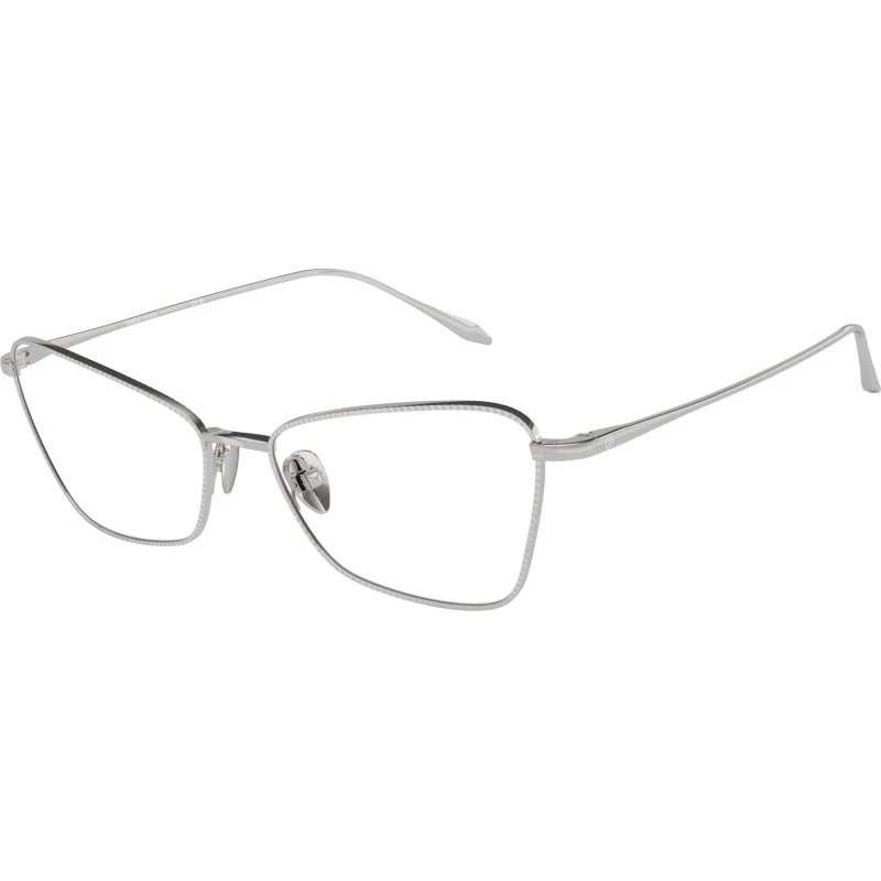 Giorgio Armani AR5140 3015 Montures Optiques Cat Eye Argent