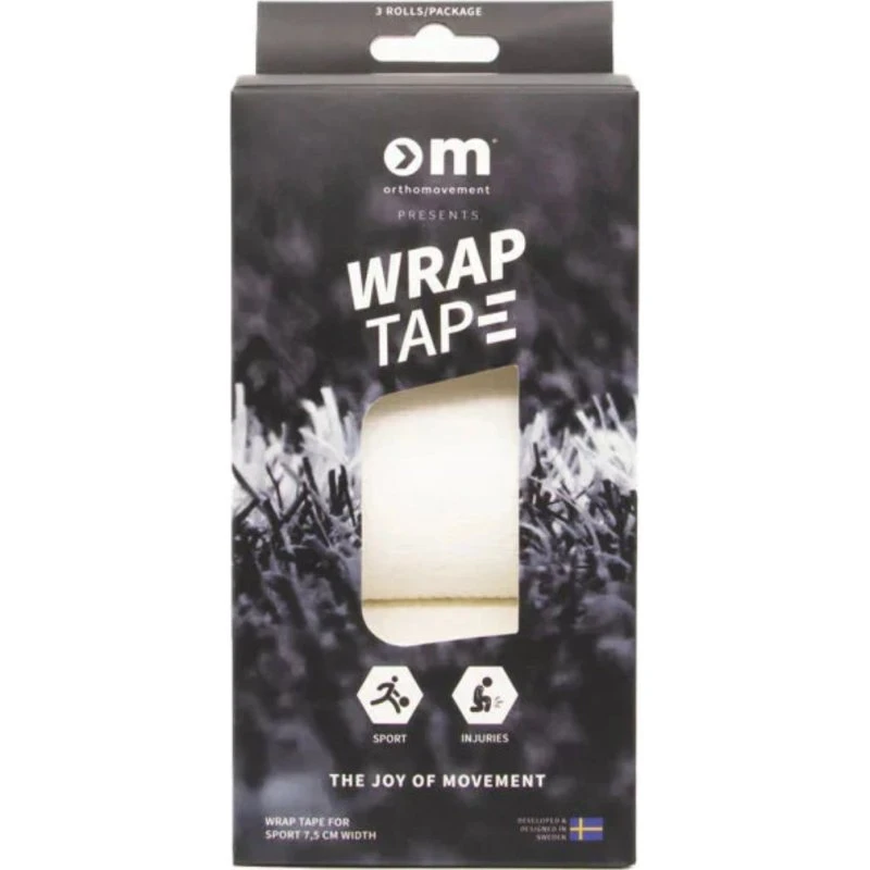 Ortho Movement Wrap Tape 7,5 cm - Pack de 3 - Blanc