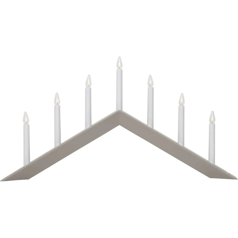 Star Trading Chandelier Arrow Gris - 7 Flammes