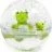 Petit Boum Balle Flottante Happy Bubbles Froggies
