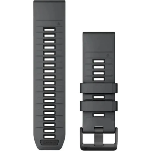 Garmin QuickFit 26 Bracelet en Silicone Noir Unisexe