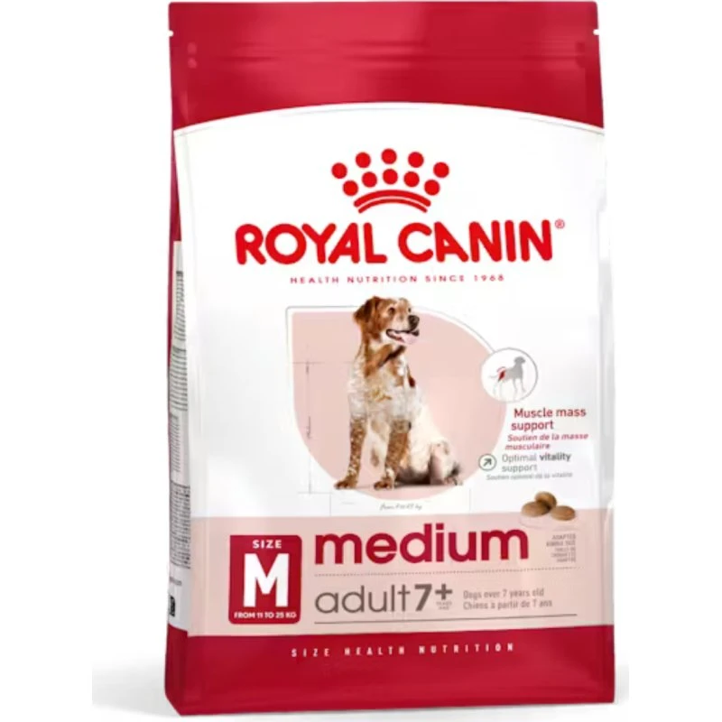 Royal Canin Medium Adult 7+ 4 kg