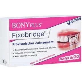 BonyPlus Fixobridge - Ciment dentaire temporaire 7g
