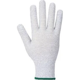 Portwest A196 Gant Micro Dot Antistatique Gris R
