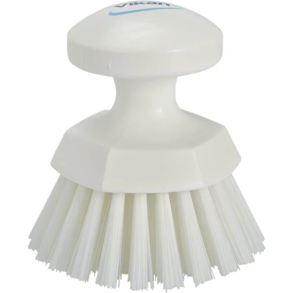 Vikan Brosse ronde soleil Ø110 mm, poils durs, blanc