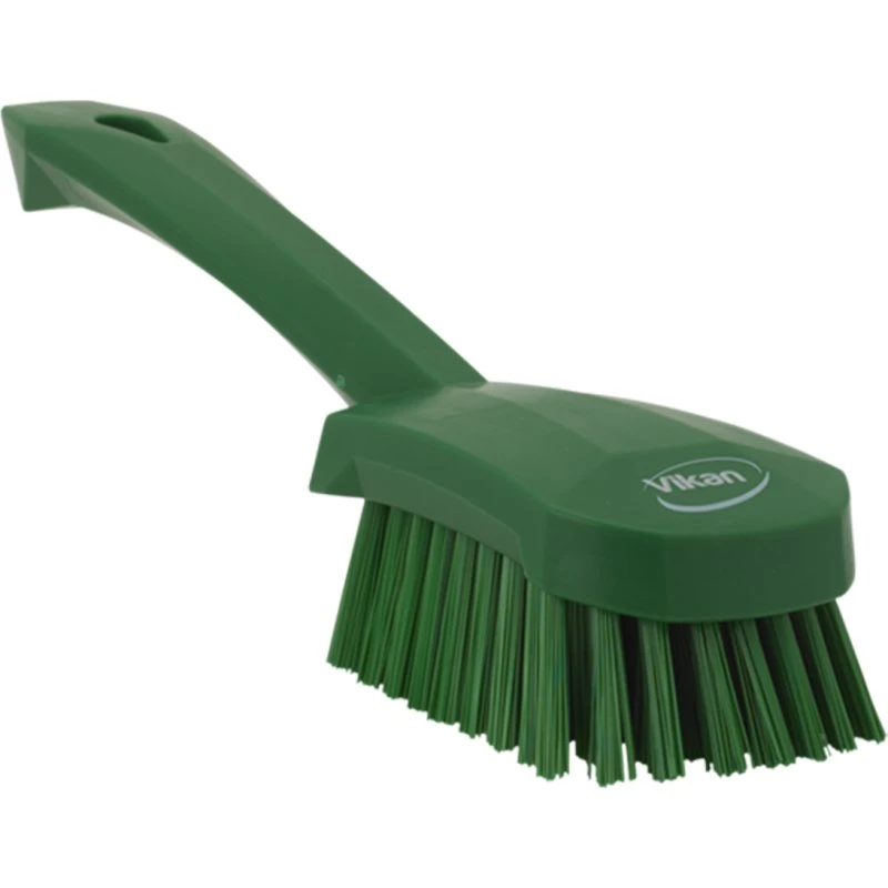 Vikan Brosse Manche Court 270 mm Noir Dur