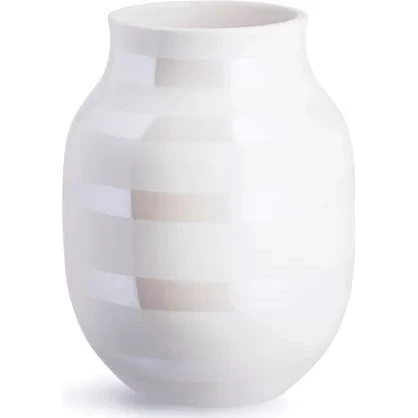 Kähler Omaggio Vase Perlmutt 20 cm