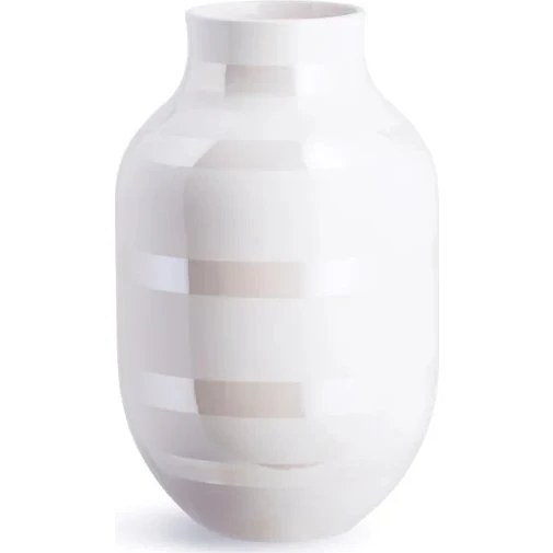 Kähler Design Omaggio Vase H 31 cm Nacre