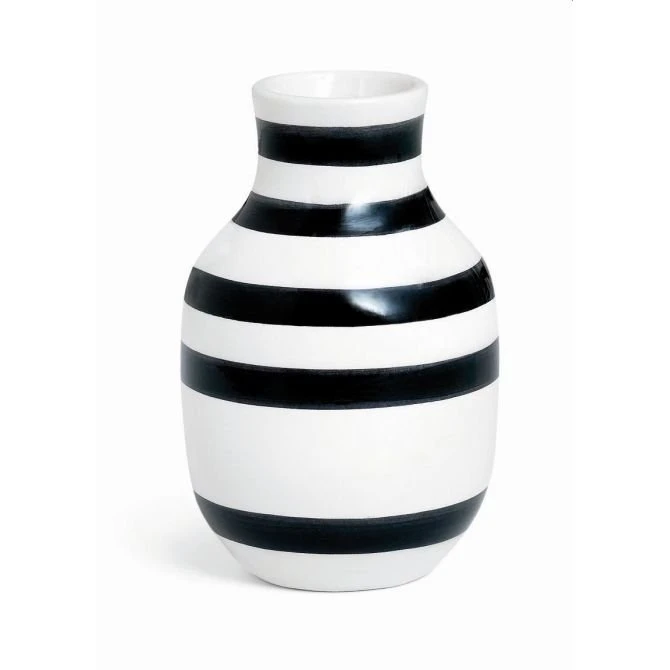 Kähler Omaggio Vase Noir 12,5 cm