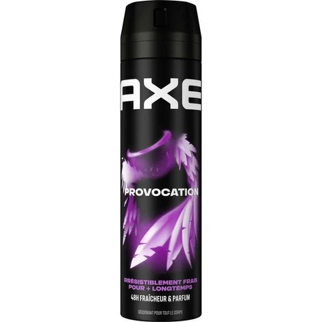 AXE Provocation Déodorant Spray Homme 48h Noix de Coco & Poivre Noir 200ml