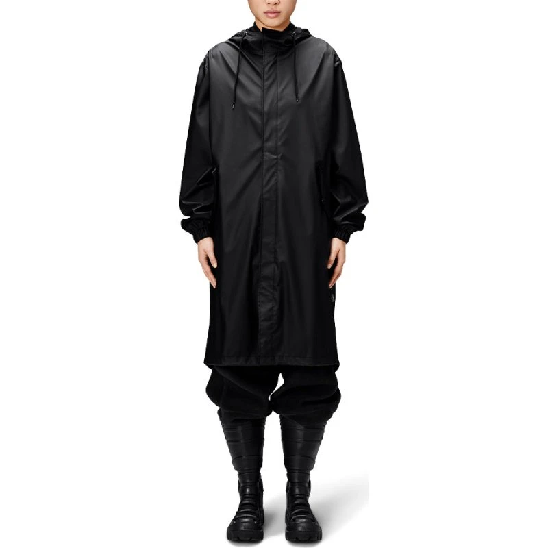 Rains Parka Fishtail Noir