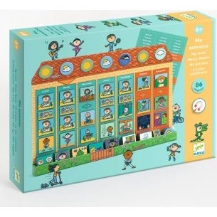 Djeco Ma semaine Semainier magnétique 2024