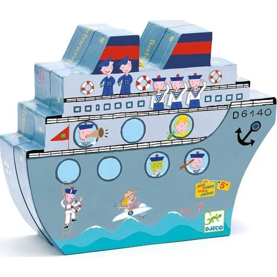 Djeco Naviplouf - Jeu de bataille navale magnétique