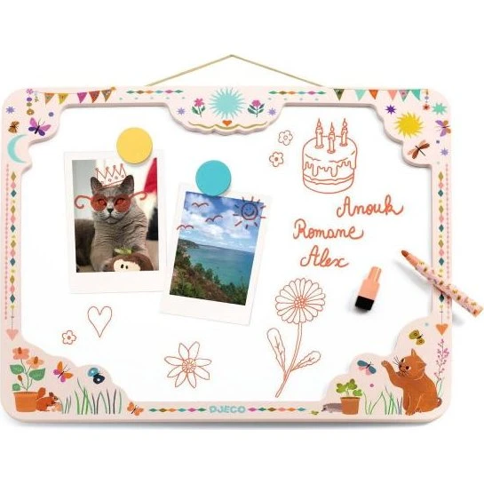 Djeco Tableau Magnétique Chat 40,2 cm