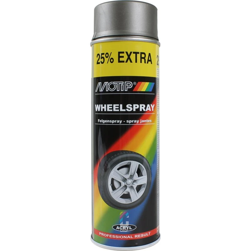Motip Peinture Jantes Acier 500ml Gris Anthracite