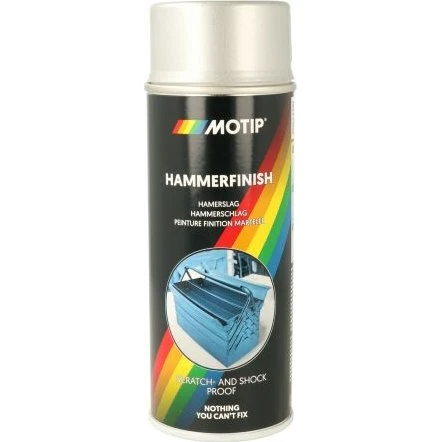 MoTip Peinture Martelée Argentée 400ml