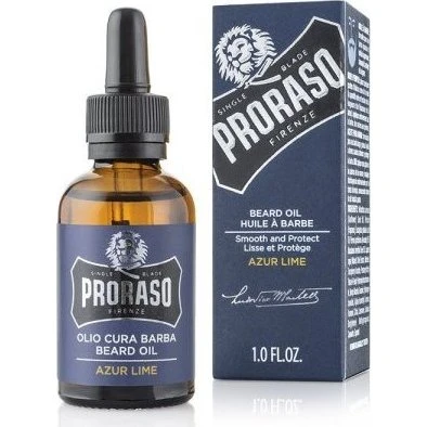 Proraso Huile à Barbe Azur Lime 30ml