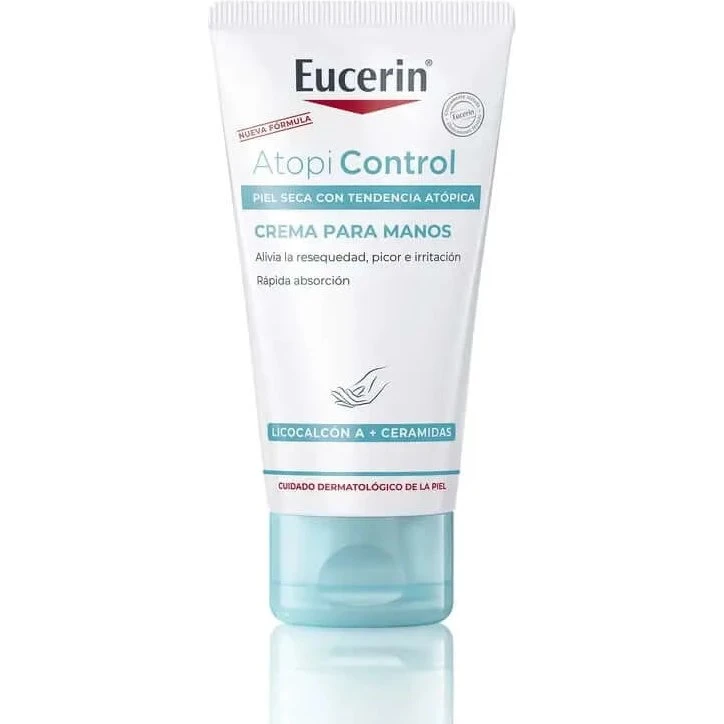 Eucerin AtopiControl Crème pour les Mains, 75 ml
