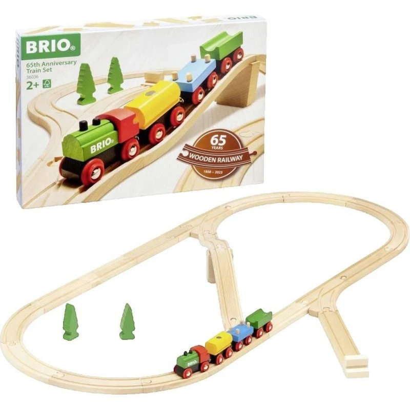 BRIO 65th Anniversary Train Set en bois