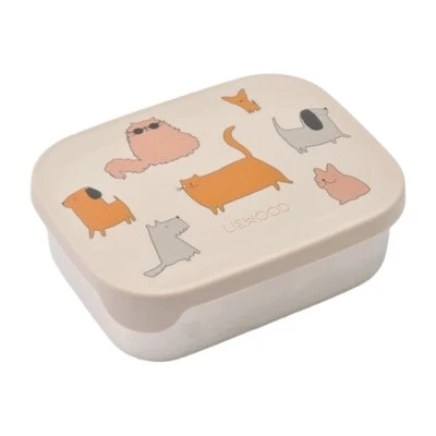 Liewood Arthur Lunchbox Cats And Dogs Sandy