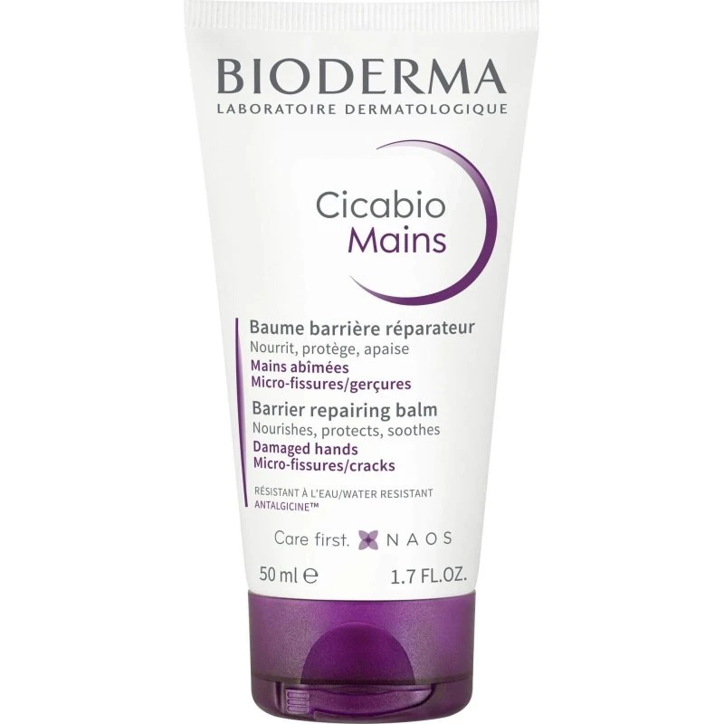 Bioderma Cicabio Crème pour mains sèches et gercées 50 ml