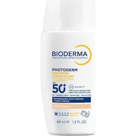 Bioderma Photoderm XDefense Crème Solaire Teintée SPF50+ Teinte 01