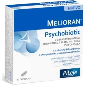 PiLeJe Melioran Psychobiotic - Complément Alimentaire 30 Gélules