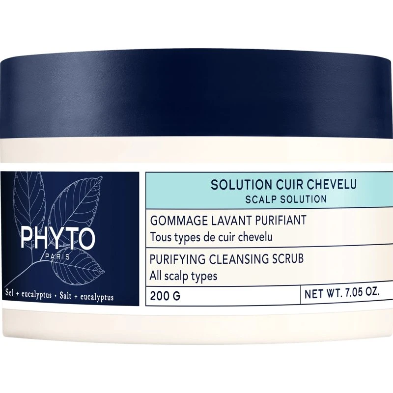 Phyto Scalp Solution Gommage Purifiant du Cuir Chevelu, 200 g
