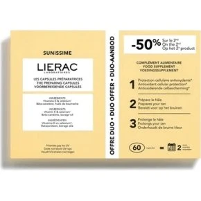 Lierac Sunissime DUPLO 2x30 Capsules de bronzage