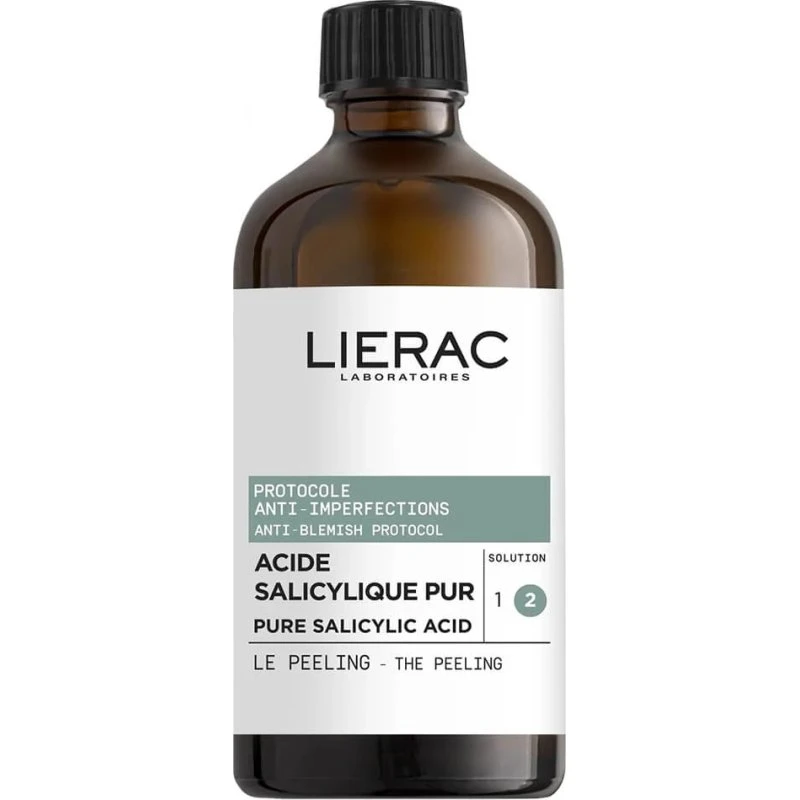 Lierac Protocole Réduction des Imperfections, Peeling Acide Salicylique 100 ml