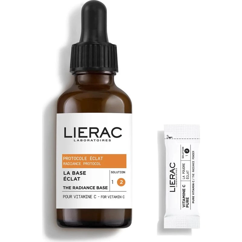 Lierac Protocole Activation de l'éclat, Sérum Vitamine C, 30ml + 14 sachets