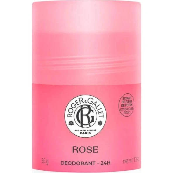 Roger & Gallet Déodorant 24h Rose 50g