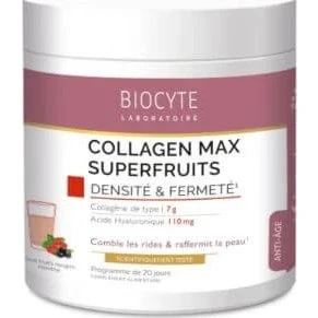 Biocyte Collagen Max Superfruits - Collagène en poudre 260 g