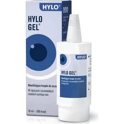 Hylo-Gel Collyre Hydratant pour les Yeux, 10 ml