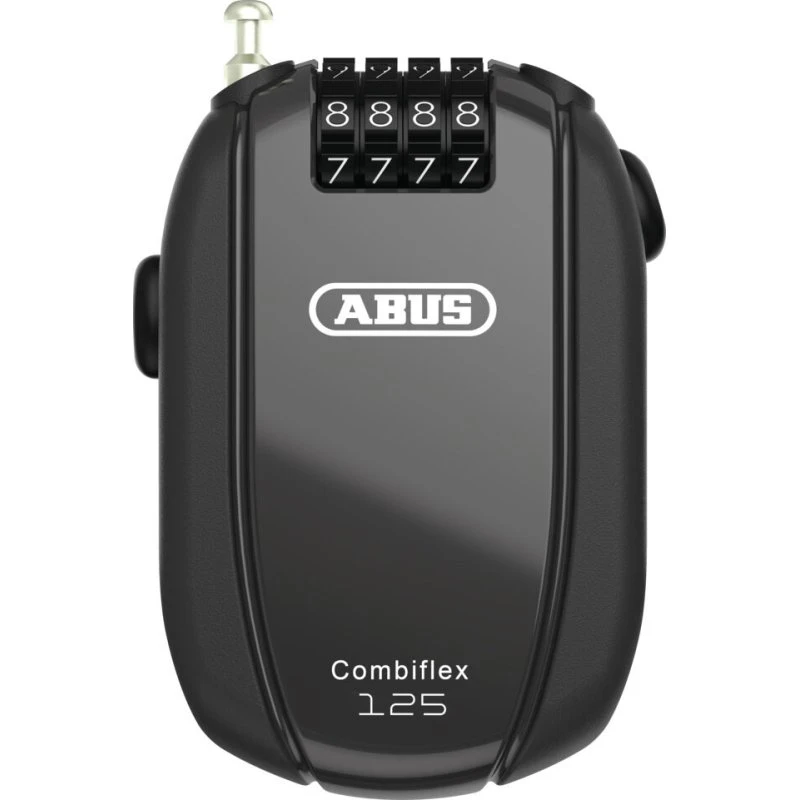 Abus Combiflex™ Rest 105 Antivol à câble Roll-Back noir