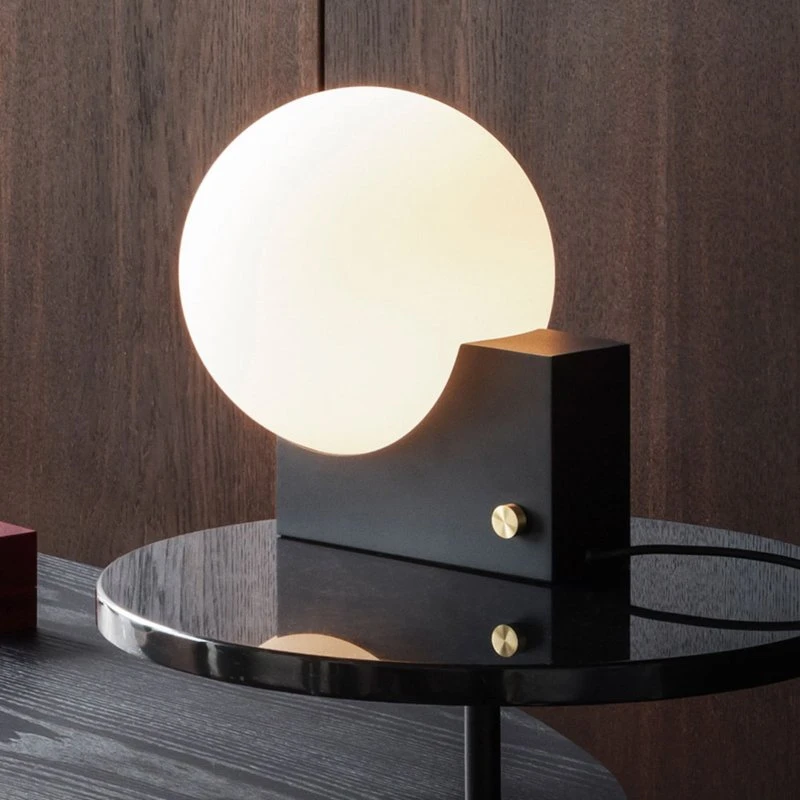 &Tradition Journey SHY1 Lampe de table et applique murale noire