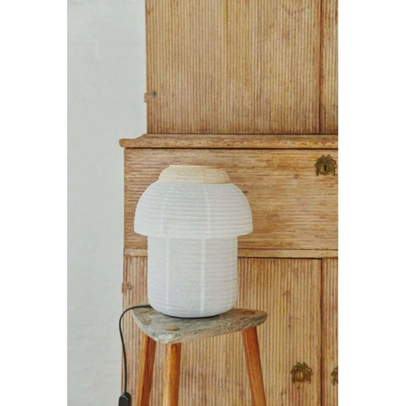 Made By Hand Lampe de table Papier Double Ø30 Soft Yellow